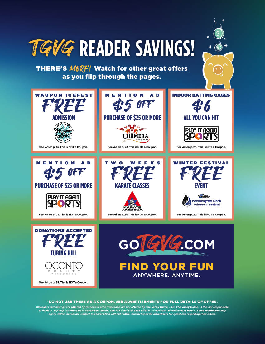 TGVG Reader Savings